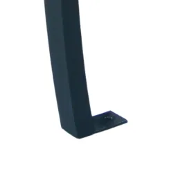 Piétement acier avec patte de fixation