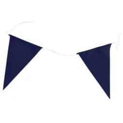 Guirlande de flamme en tissu pour soutenir Novembre Bleu Movember