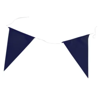 Guirlande de flamme en tissu pour soutenir Novembre Bleu Movember