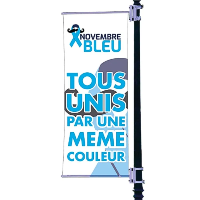 Kakemono pour action Novembre Bleu