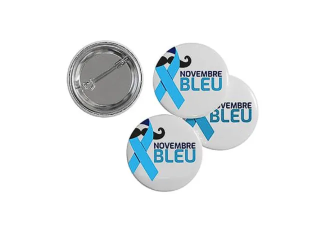 Badges Novembre Bleu Movember