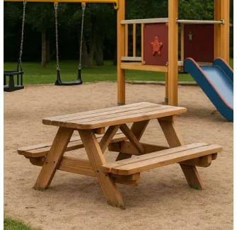 Table picnic enfant en bois