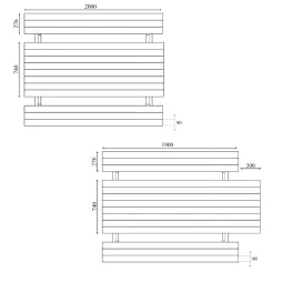 Dimensions du plateau pour la table pique nique en bois