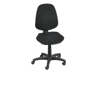 Chaise de bureau professionnel sans accoudoir tissu noir disponible autres coloris