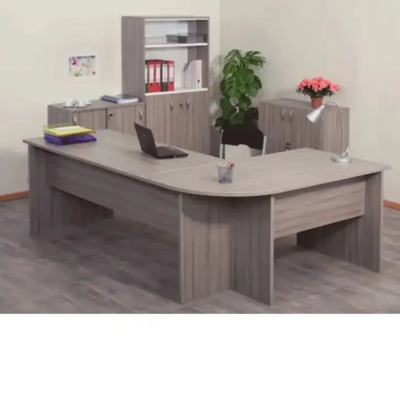 Bureau professionnel d'angle retour à gauche