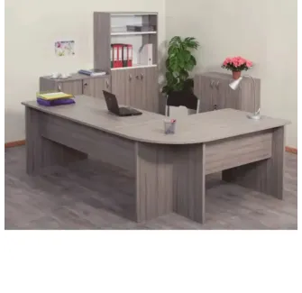 Bureau professionnel d'angle retour à gauche