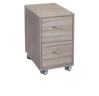 Caisson de bureau professionnel su roulettes 2 tiroirs