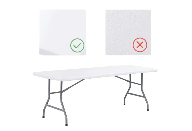table pliante polypro