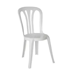 Chaise de jardin en plastique
