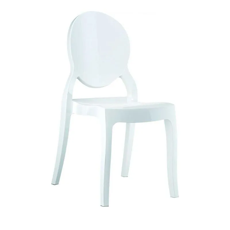 Chaise empilable médaillon Catherine