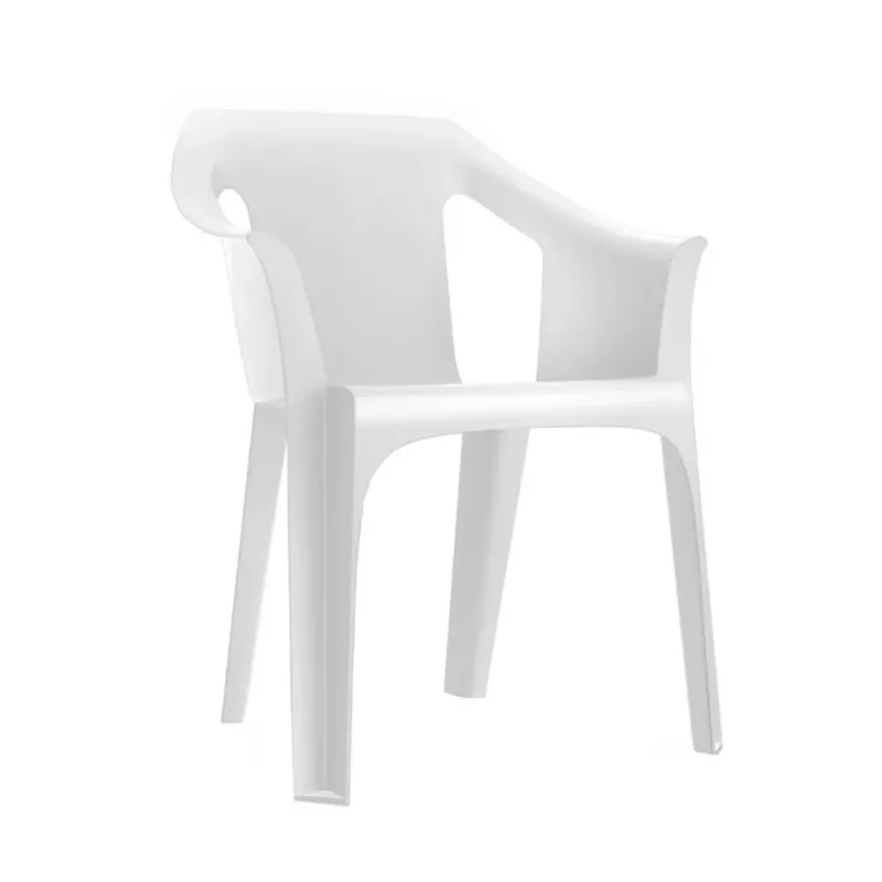 Fauteuil design blanc polypro