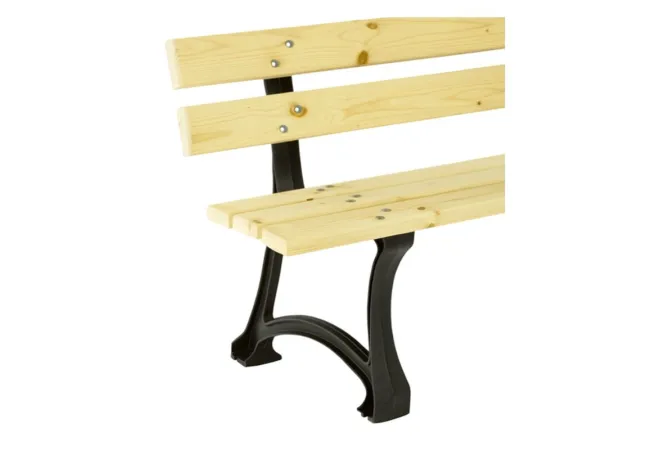 pied en fonte pour fabrication de banc