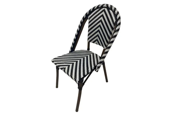 Chaise terrasse restaurant empilable style "Bistro" Chaise terrasse restaurant empilable style "Bistro"