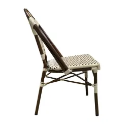 Chaise bambou en aluminium Chaise bambou en aluminium