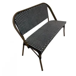 Banquette de terrasse empilable pour CHR Banquette de terrasse empilable pour CHR