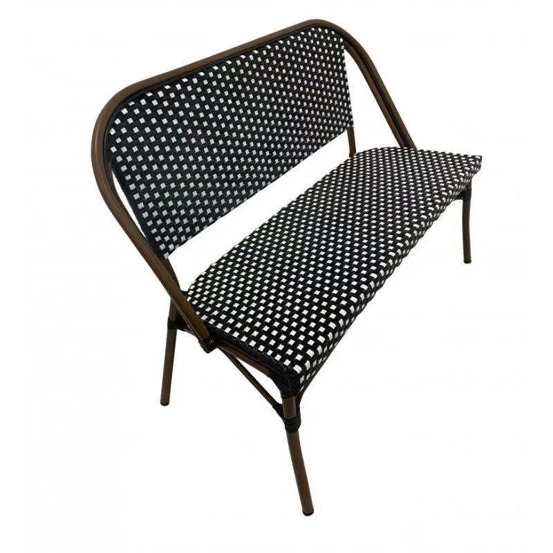 Banquette de terrasse empilable pour CHR Banquette de terrasse empilable pour CHR