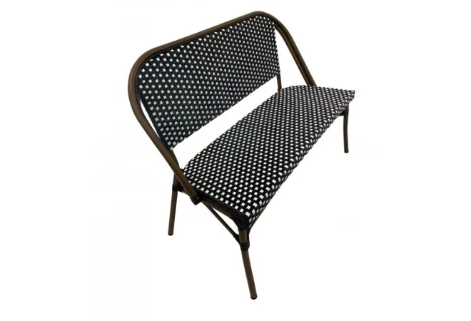 Banquette de terrasse empilable pour CHR Banquette de terrasse empilable pour CHR