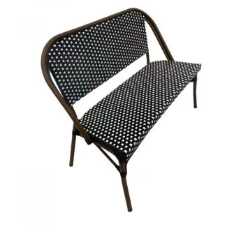 Banquette de terrasse empilable pour CHR