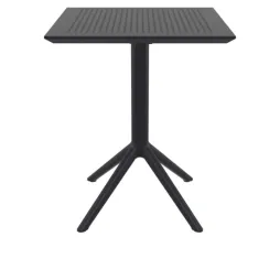 Table CHR pliante pour extérieur noire Table CHR pliante pour extérieur noire