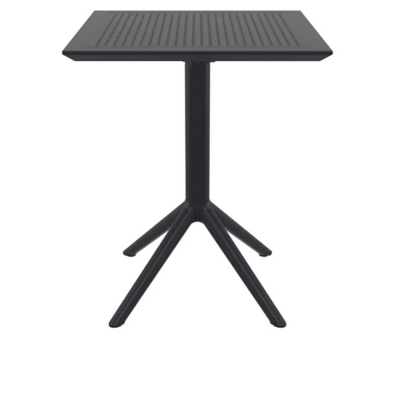 Table CHR pliante pour extérieur noire Table CHR pliante pour extérieur noire