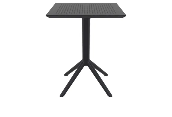 Table CHR pliante pour extérieur noire Table CHR pliante pour extérieur noire