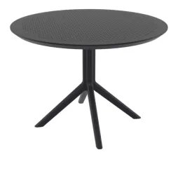 Table CHR extérieur ronde polypro noir Table CHR extérieur ronde polypro noir