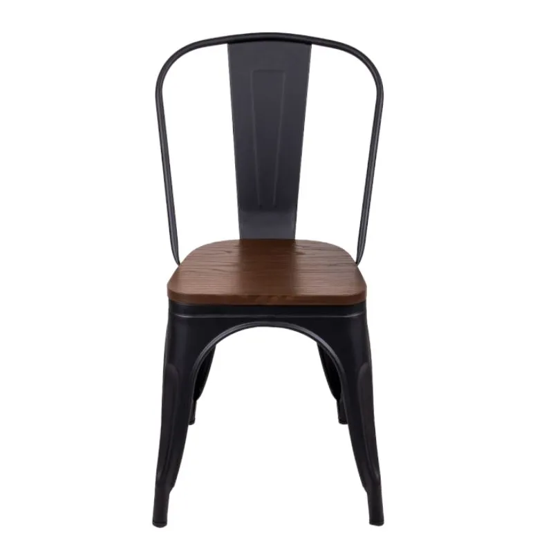 Chaise pour restaurant chocolat et noir Chaise pour restaurant chocolat et noir