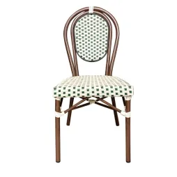 Chaise extérieur restaurant effet bambou Chaise extérieur restaurant effet bambou