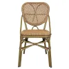 Chaise de terrasse CHR aluminium et rotin synthétique Chaise de terrasse CHR aluminium et rotin synthétique