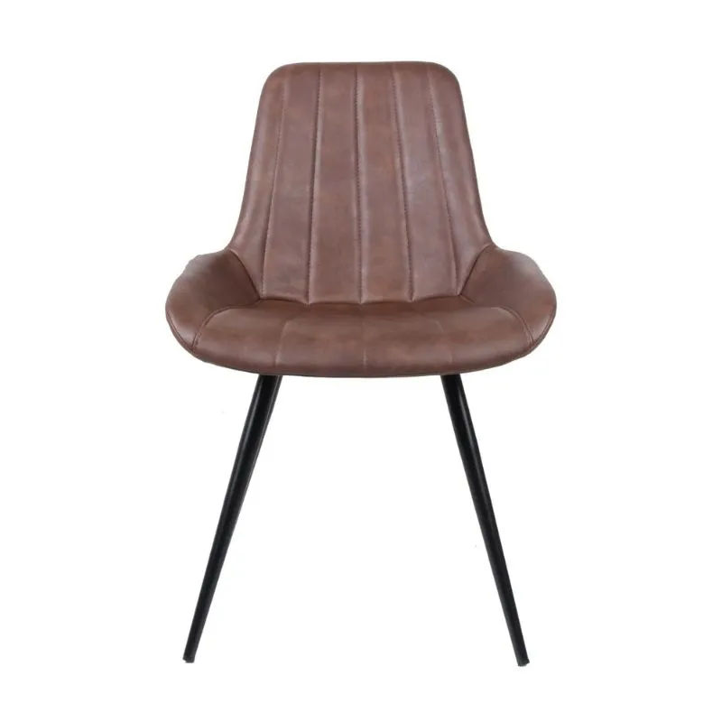 Chaise pour professionnel restauration simili cuir marron Chaise pour professionnel restauration simili cuir marron