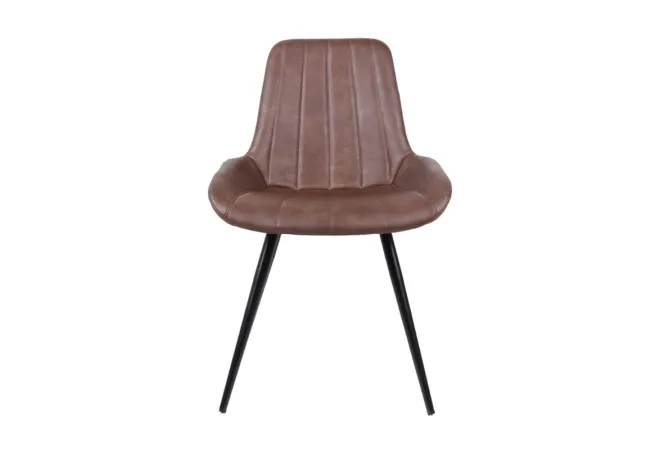 Chaise pour professionnel restauration simili cuir marron Chaise pour professionnel restauration simili cuir marron