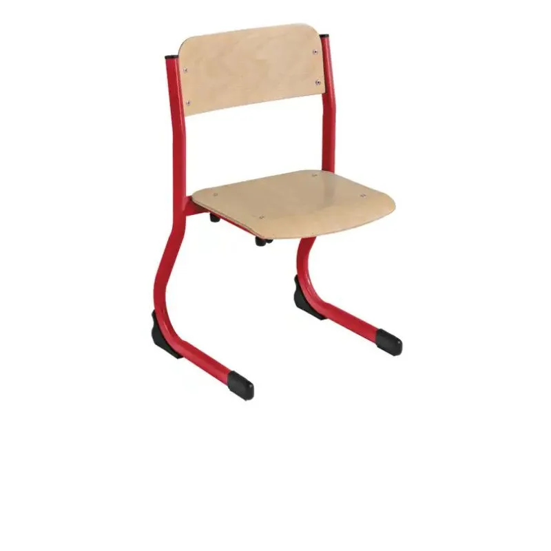 Chaise pour maternelle piétement rouge Chaise pour maternelle piétement rouge