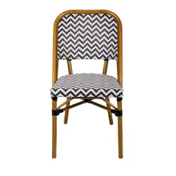 Chaise extérieure pour professionnels effet bambou Chaise extérieure pour professionnels effet bambou