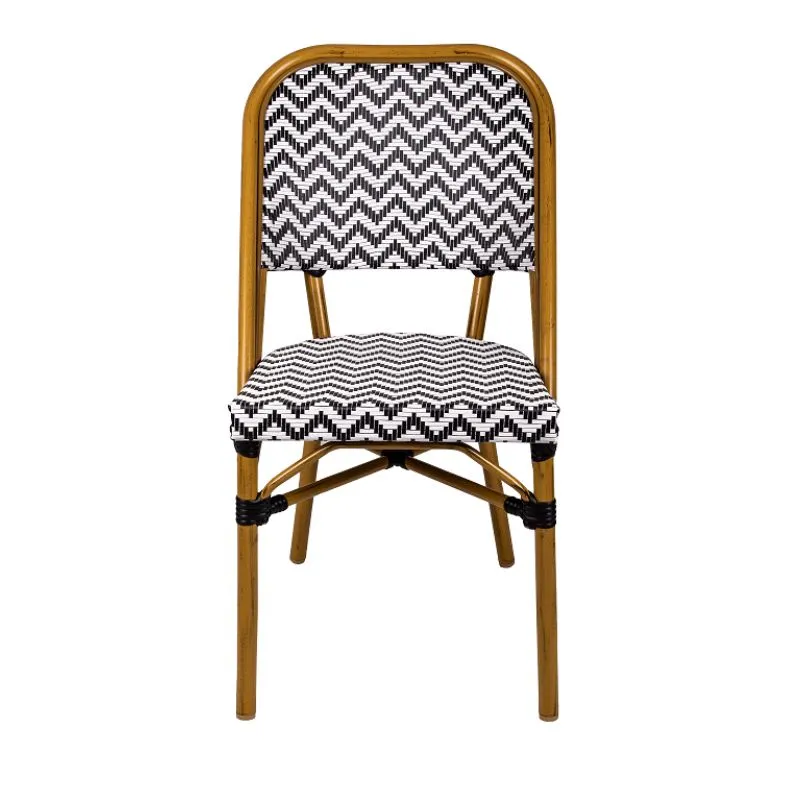 Chaise extérieure pour professionnels effet bambou Chaise extérieure pour professionnels effet bambou