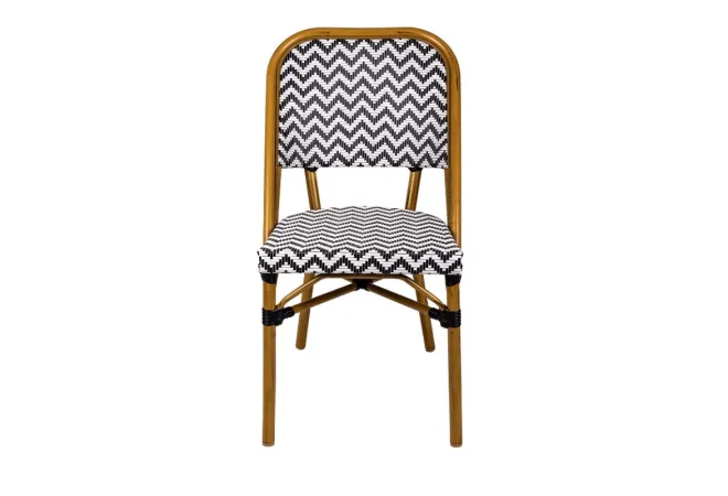 Chaise extérieure pour professionnels effet bambou Chaise extérieure pour professionnels effet bambou