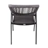 Chaise CHR extérieur en textilène et cordes Chaise CHR extérieur en textilène et cordes