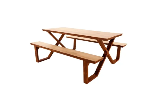 Table pique nique en hpl Table pique nique en hpl