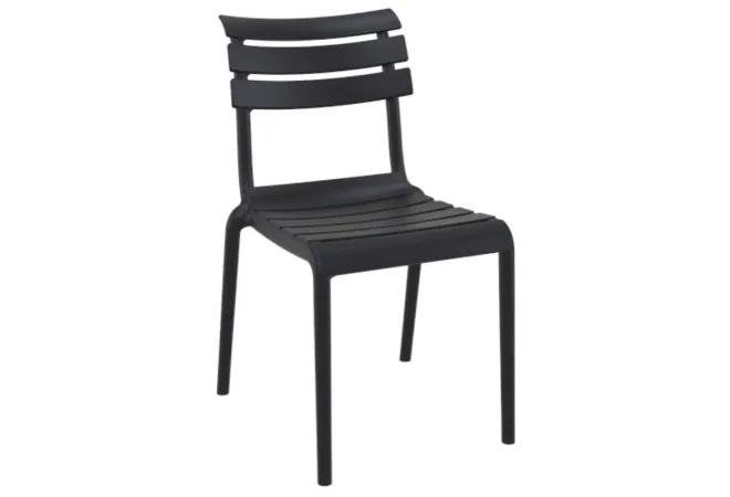 Chaise pour professionnel en polypro noir Chaise pour professionnel en polypro noir