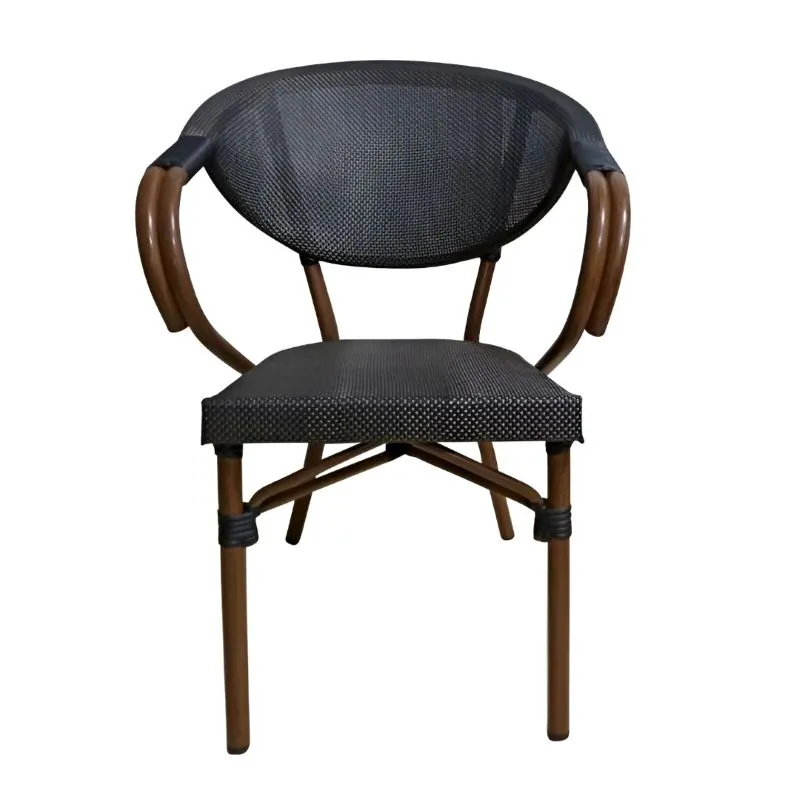 Fauteuil de terrasse pro coloris gris foncé Fauteuil de terrasse pro coloris gris foncé