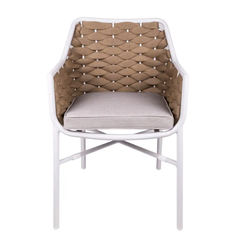 Fauteuil pour extérieur professionnel avec coussin amovible Fauteuil pour extérieur professionnel avec coussin amovible