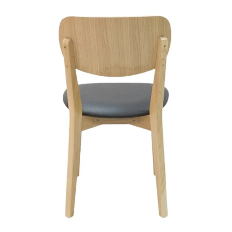 Chaise pour salle de restaurant vue dos Chaise pour salle de restaurant vue dos