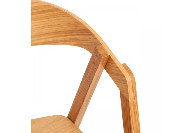 Chaise restaurant empilable finition naturelle Chaise restaurant empilable finition naturelle