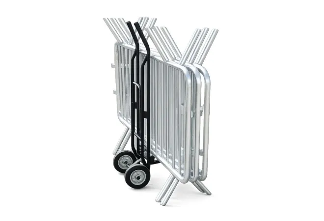 Diable de transport pour barrière de sécurité