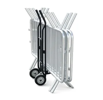 Diable de transport pour barrière de sécurité