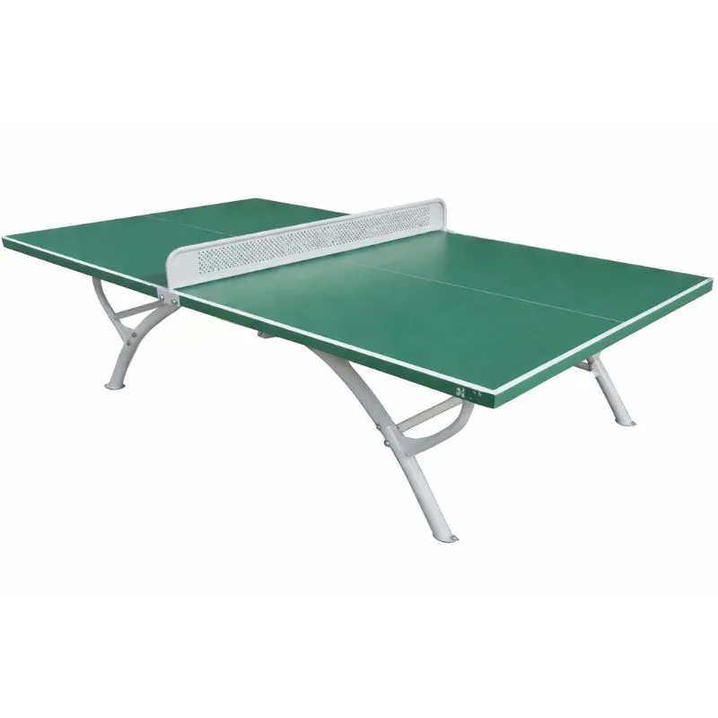 table de jeu ping pong plateau SMC et piétement métal