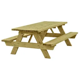 Table de picnic en bois Table de picnic en bois