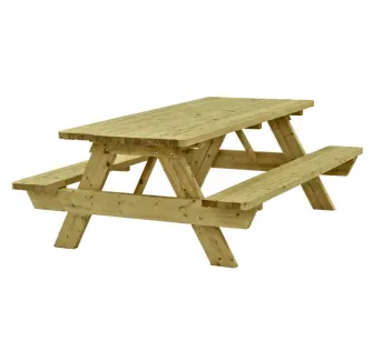 Table de picnic en bois