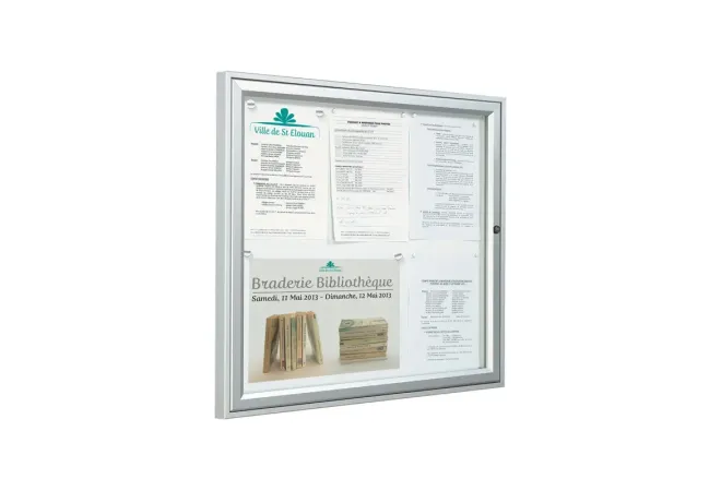 Vitrine d'affichage extérieure procity