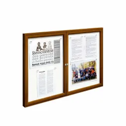 Vitrine d'affichage extérieur Procity