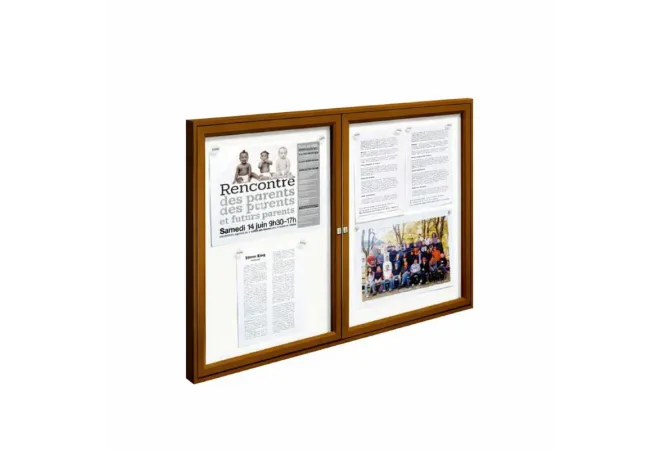 Vitrine d'affichage extérieur Procity